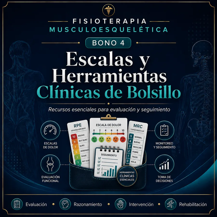 Bono 4 — Escalas y Herramientas Clínicas de Bolsillo